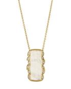 Sonoma 18k Moonstone & Diamond Pendant Necklace