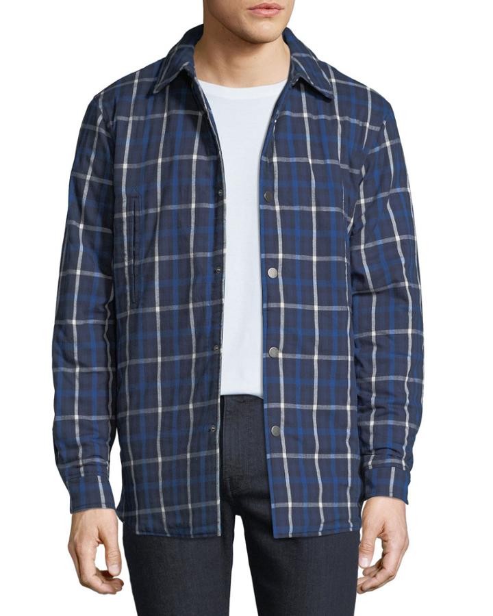 Men's Quilted Snap