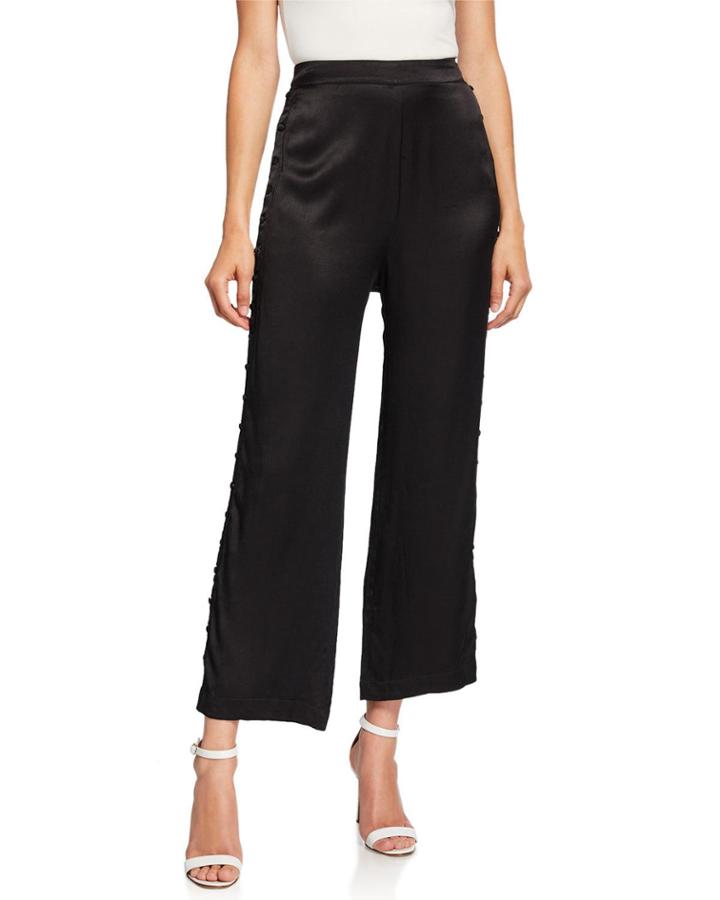 Sabina Wide-leg Pants W/