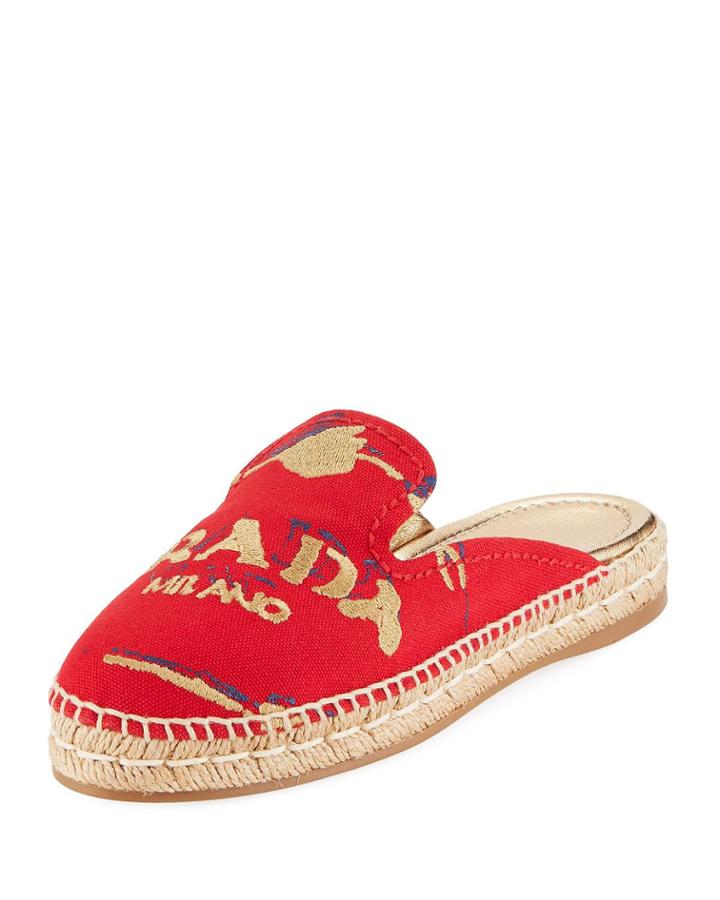 Logo Fabric Espadrille