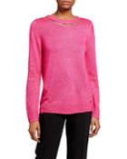 Long-sleeve Chain Neck