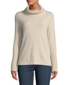 Cashmere Cowl-neck Bell-sleeve