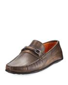 Imari Distressed Leather