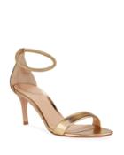 Metallic Leather Anklet