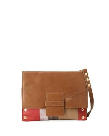 Joe Colorblock Crossbody Bag, Brown