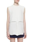 Sleeveless Double-layer