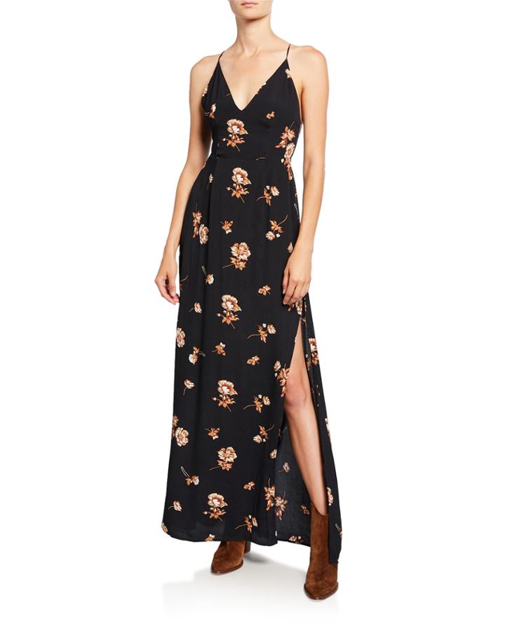 Talia Floral Crisscross