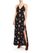 Talia Floral Crisscross