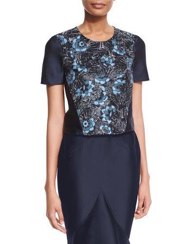 Floral Embroid Top