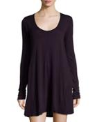 Lily Scoop-neck Jersey Tunic