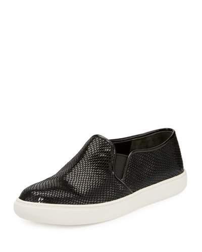 Jennica Snake-embossed Slip-on