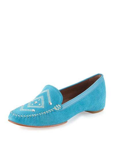 Baja Studded Suede Moc
