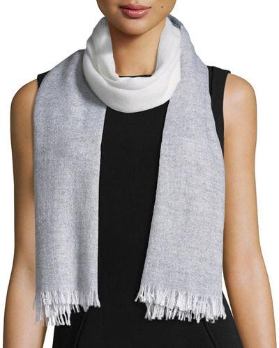 Cashmere Striped Fringe