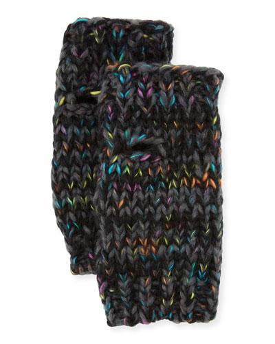 Multicolor Confetti Arm Wear, Black