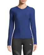 Nocturnal Velvet Long-sleeve Pullover Training Top