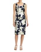 Rebecca Floral-print Sheath Dress,