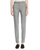 Straight-leg Check Pants