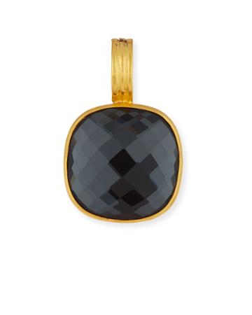 Hematite Doublet Pendant Enhancer
