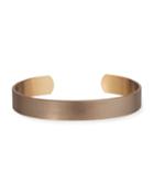 Men's Open Cuff Patterned Bracelet