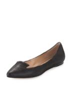 Belle By Sigerson Morrison Vero Pointed-toe Flat, Black, Women's,