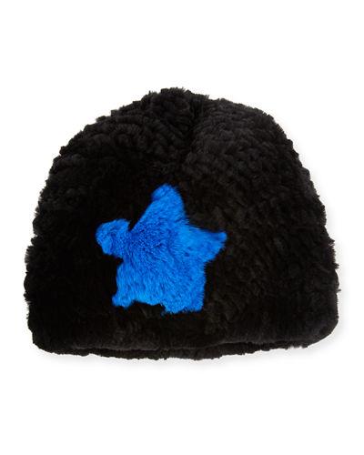 Intarsia Rex Rabbit Knitted