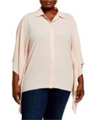Plus Size Button Down Top