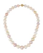 14k Multihued Freshwater & South Sea Pearl-strand Necklace