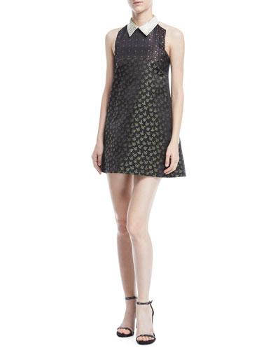 Peaked-collar A-line