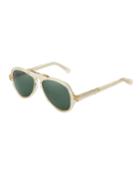 Aviator-style Acetate