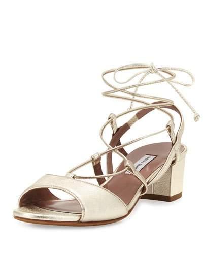 Lori Metallic Lace-up