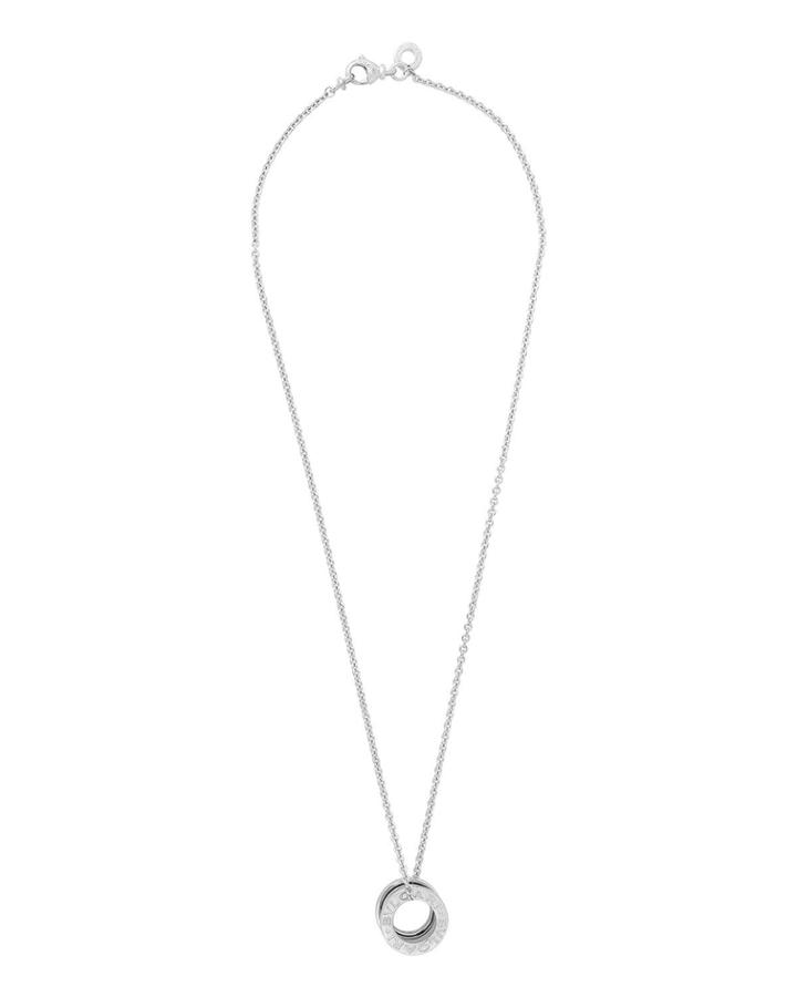 Estate 18k White Gold B.zero1 Pendant Necklace