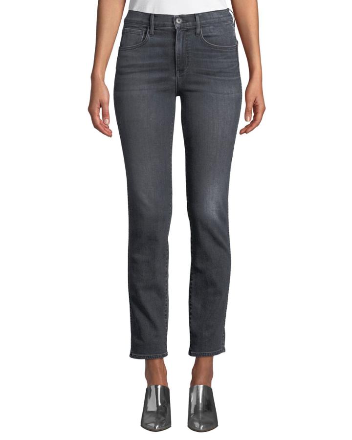 Stevie Straight-leg Ankle Jeans