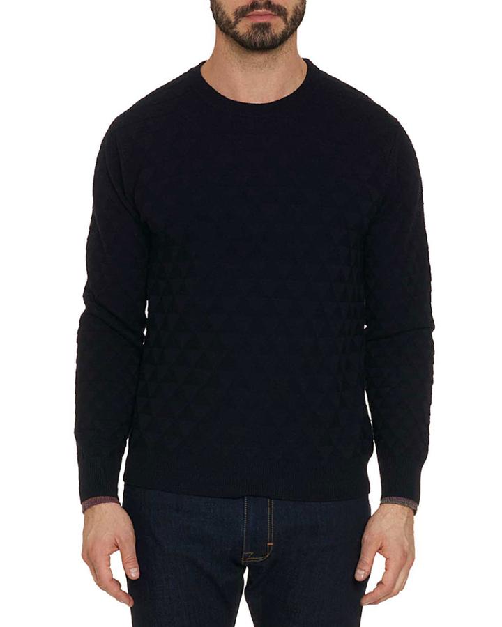 Men's Blackburn Textured Crewneck