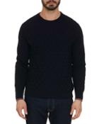Men's Blackburn Textured Crewneck