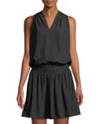 Mannie Grommet-seam V-neck Dress
