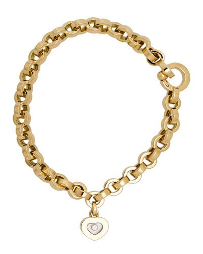 Happy Diamonds 18k Charm Bracelet