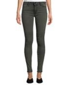 Emma Distressed Skinny Jeans, Black