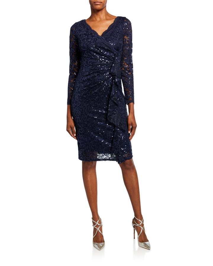 Lace Cascading Ruffle