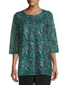 Lux Embroidered Tunic