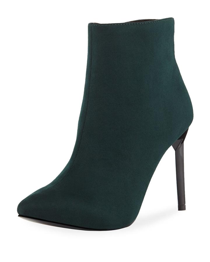 Helen Dream Faux-suede Booties