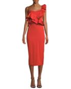 Katalina One-shoulder Ruffle Top