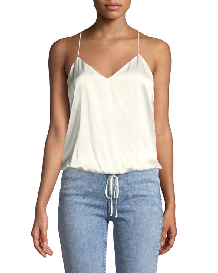 The Larsen Silk Racerback Cami