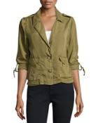 Button-up Shirt Jacket,