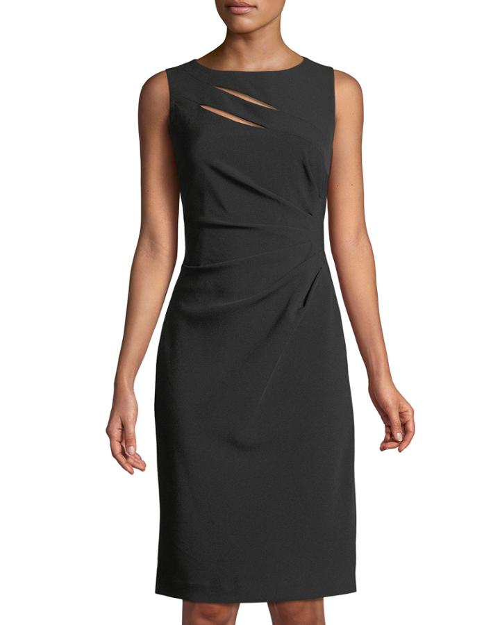 Side-ruched Cutout