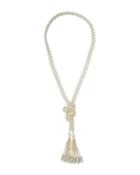 Pearly Necklace With Tassels