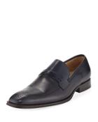 Jeffereys Slip-on Leather Dress