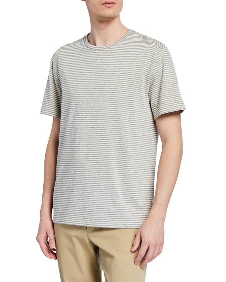 Men's Shadow Stripe Crewneck T-shirt