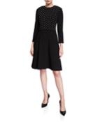 Smocked Bodice A-line Dress