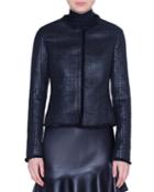 Lacquered Tweed Jacket