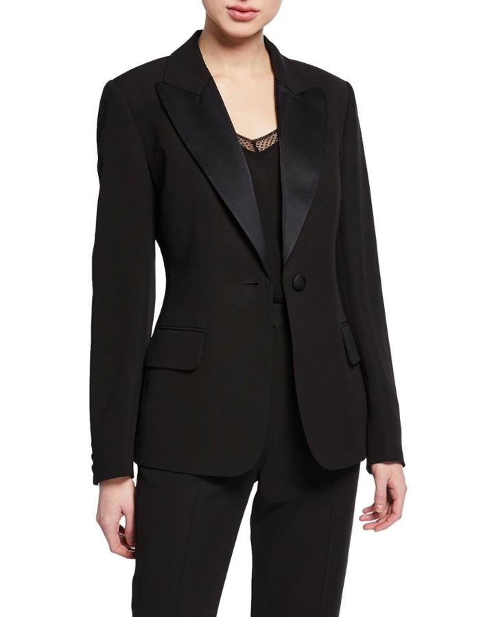 Tuxedo Jacket With Duchess